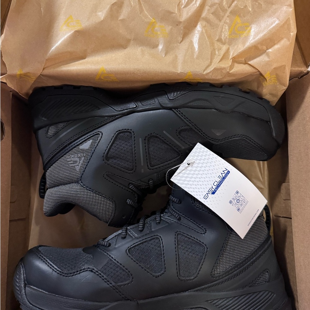 ACE Workboots Defender Mid - Nano Composite Toe
Black, Style # 78329 Mens size 9